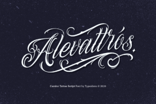 Alevattros: The Script Font for Bold Web Design