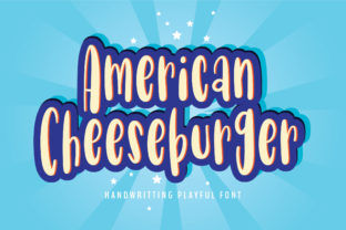 AmericanCheeseburger Font for Friendly Branding