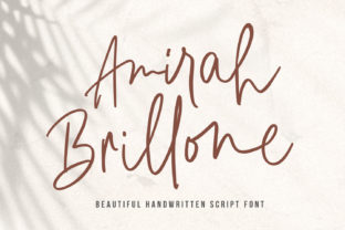 Amirah Brillone Font for Digital Branding