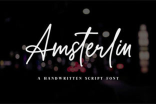 Amsterlin: A Charming Script Font for Small Business Branding