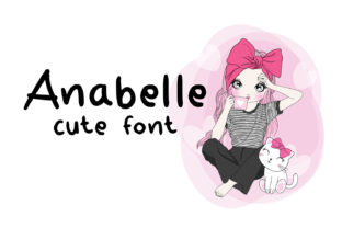 Anabelle: A Cheerful Handwritten Font for Web Design