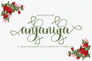 Anjania: A Modern Handwritten Typeface for Editorial Design