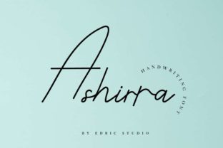Ashirra: A Script Font That Elevates Brand Identity