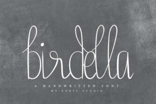 Birdella: An Elegant Script Font for Editorial Design