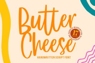 Butter Cheese Font: A Playful Typeface for Makers