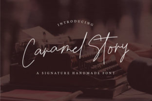 Caramel Story: A Handwritten Font for Modern Brands