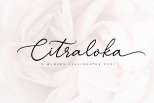 Citraloka: A Playful Script Font for Marketers