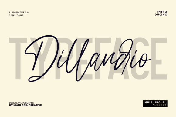 Dillandio: A Premium Font Duo for Clear Campaigns