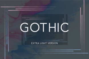 Gothic Extra Light Typeface for Modern Web Design