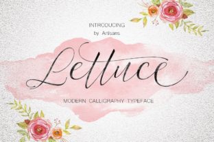 Letuce: A Modern Script Font for Branding
