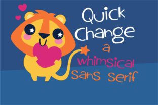 Quick Change Typeface: A Bouncy Script for Editorial Flair