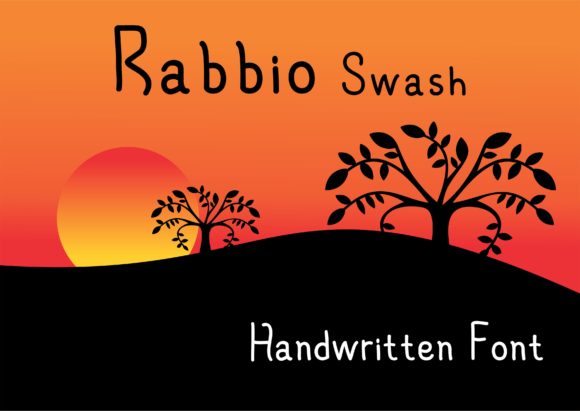 Rabbio Swash: A Handwritten Font for Brand Growth
