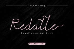 Redalle: A Script Font for Modern Web Design