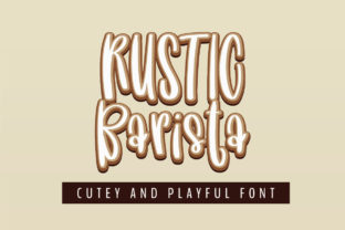 Rustic Barista: A Script Font for Campaigns
