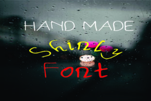 Shinly: A Handwritten Font for Authentic Branding