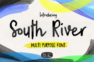 South River: A Handwritten Font for Small Business Branding