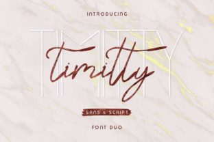 Timitty Duo: A Premium Typeface for Digital Design