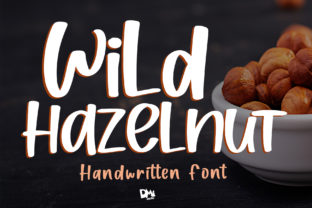 Wild Hazelnut: A Handwritten Font for Digital Design