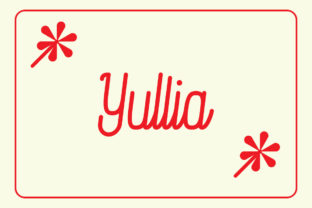 Yullia: A Smooth Round Typeface for Editorial Design